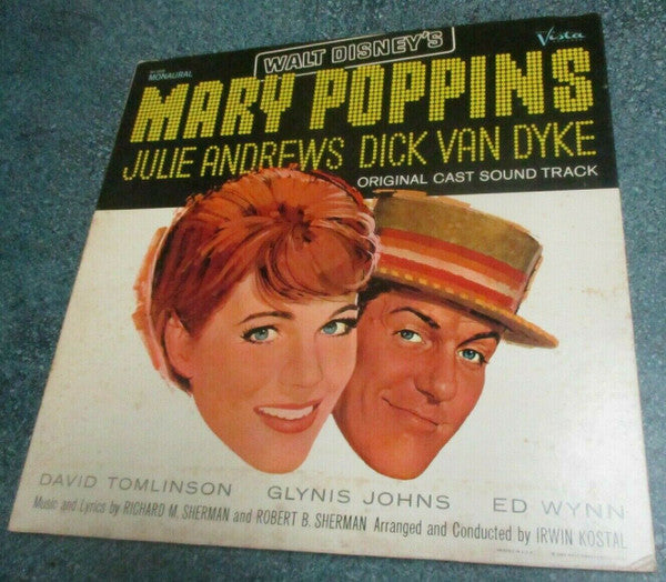Various : Mary Poppins (Original Cast Soundtrack) (LP, Album, Mono, Roc)