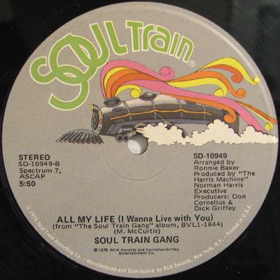 Soul Train Gang (2) : My Cherie Amour (12")