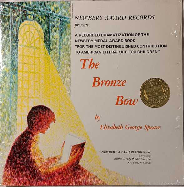 Elizabeth George Speare : The Bronze Bow (LP, Album)