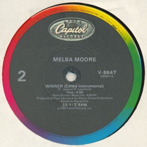 Melba Moore : When You Love Me Like This (12")