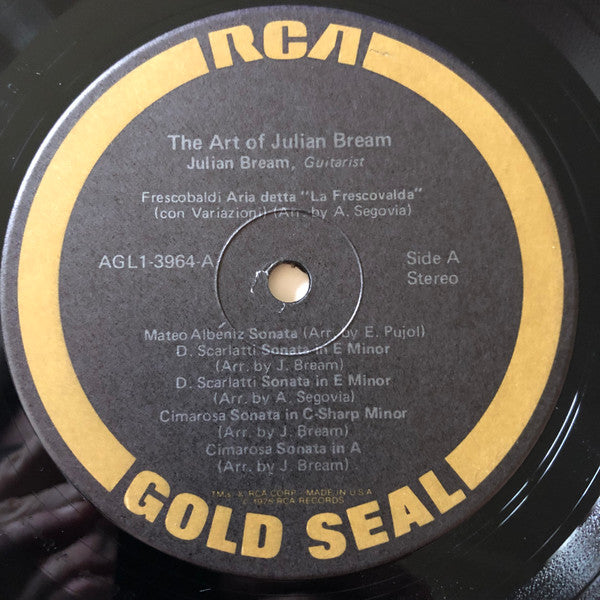 Julian Bream : The Art Of Julian Bream (LP, Album)