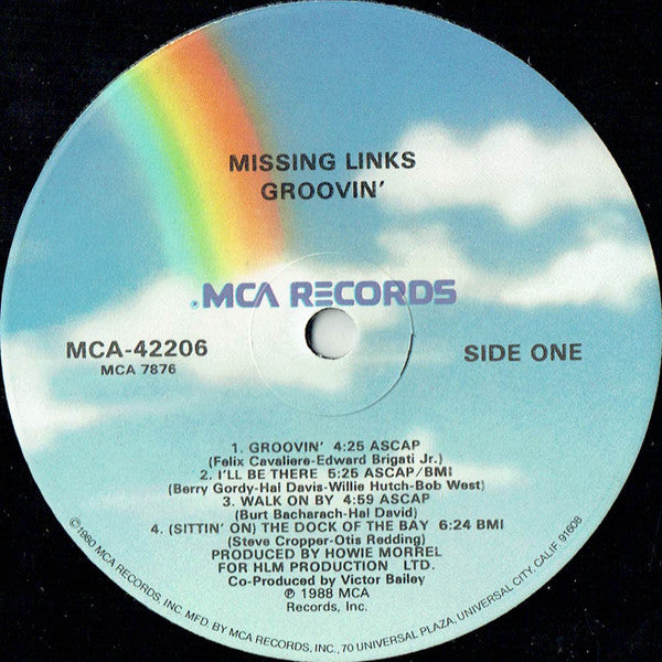 Missing Links : Groovin' (LP, Album, Glo)