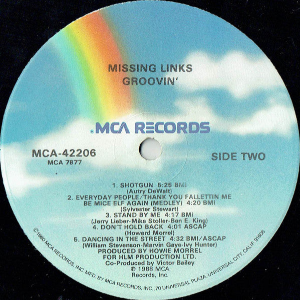 Missing Links : Groovin' (LP, Album, Glo)