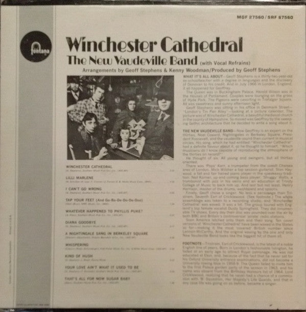 The New Vaudeville Band : Winchester Cathedral (LP, Album)