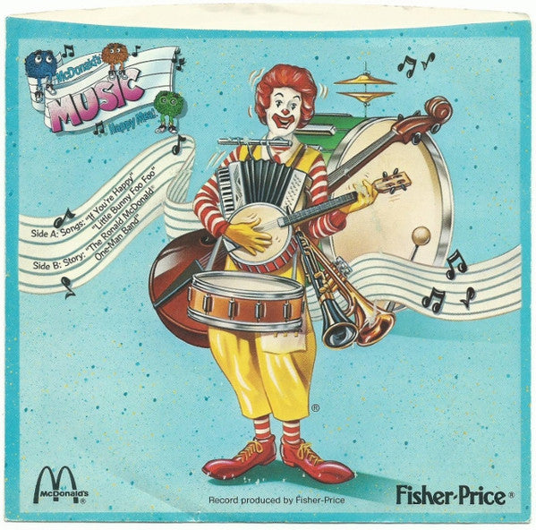 The McDonaldland Happy Meal Puppets, The Ronald McDonald One-Man Band : McDonald's Music Happy Meal (7", EP)