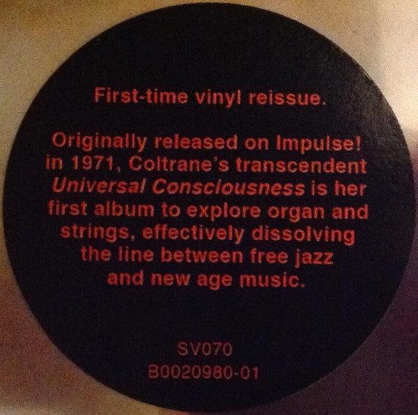 Alice Coltrane : Universal Consciousness (LP, Album, RE)