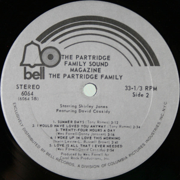 The Partridge Family : The Partridge Family Sound Magazine (LP, Album, Phi)