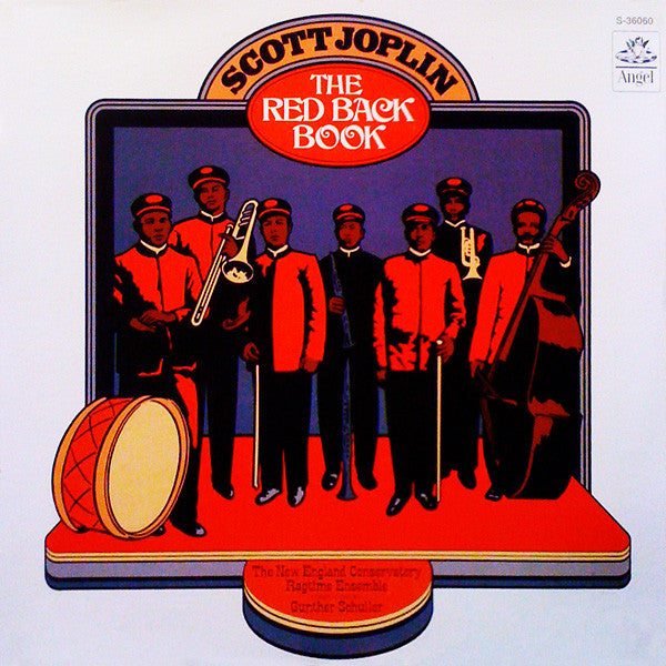 Scott Joplin, The New England Conservatory Ragtime Ensemble Conducted By Gunther Schuller : The Red Back Book (LP, Album, Los)