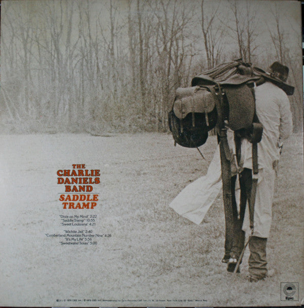 The Charlie Daniels Band : Saddle Tramp (LP, Album, Ter)