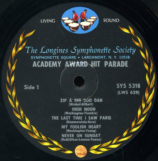 The Longines Symphonette : Academy Award Hit Parade (LP)