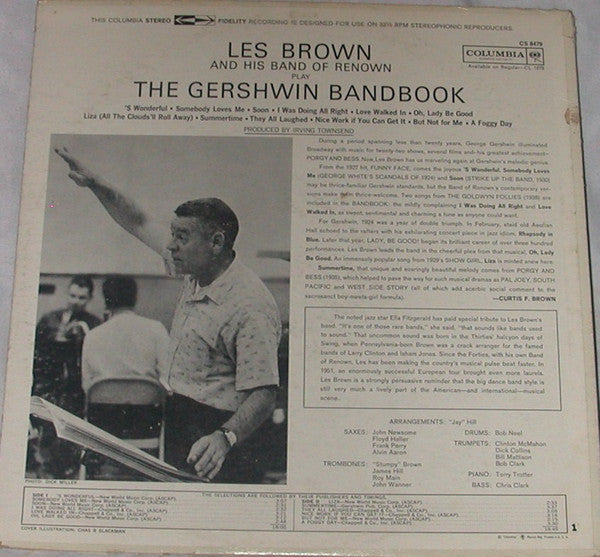 Les Brown And His Band Of Renown : Play The Gershwin Bandbook (LP)