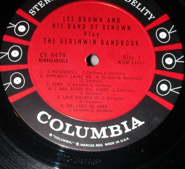 Les Brown And His Band Of Renown : Play The Gershwin Bandbook (LP)