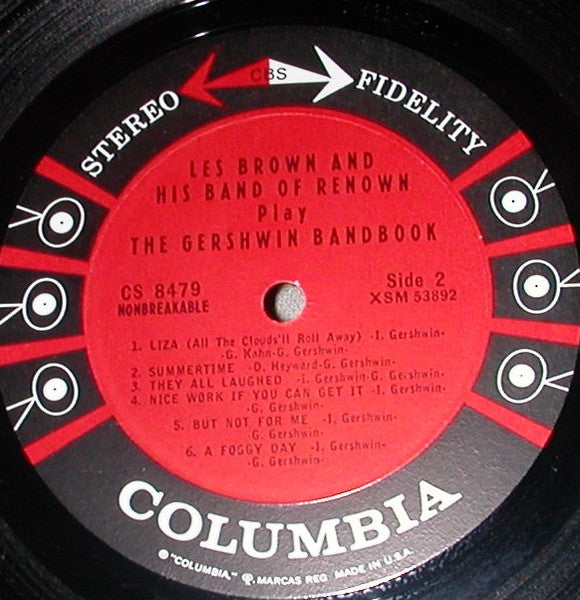 Les Brown And His Band Of Renown : Play The Gershwin Bandbook (LP)