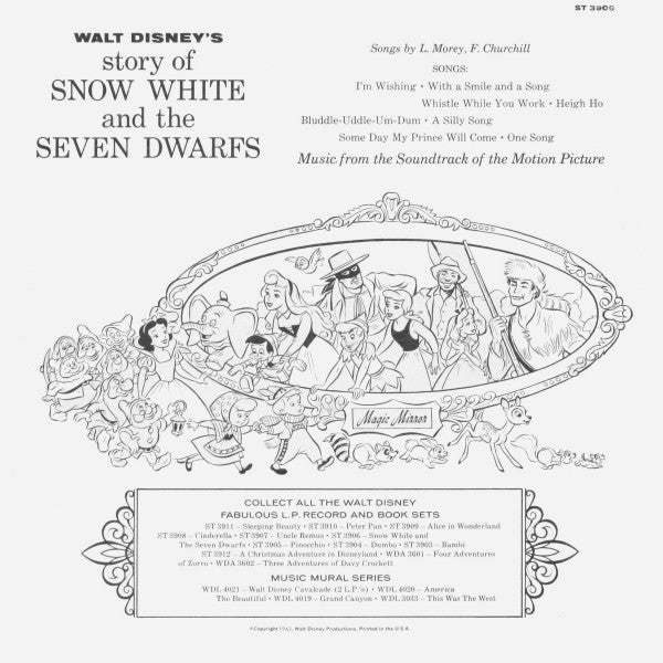Ginny Tyler : Snow White And The Seven Dwarfs (LP, Album)