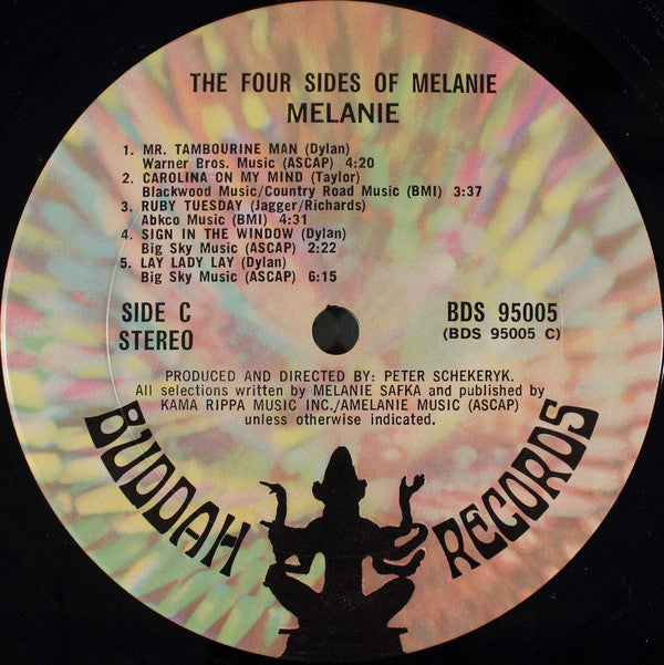 Melanie (2) : Four Sides Of Melanie (2xLP, Comp, Pit)