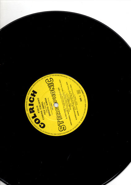 Pola Chapell, Quintetto Almeida : Cinema Italiano  (LP)