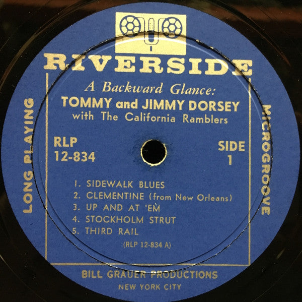 Tommy Dorsey, Jimmy Dorsey, California Ramblers : A Backward Glance (LP, Comp, Mono)