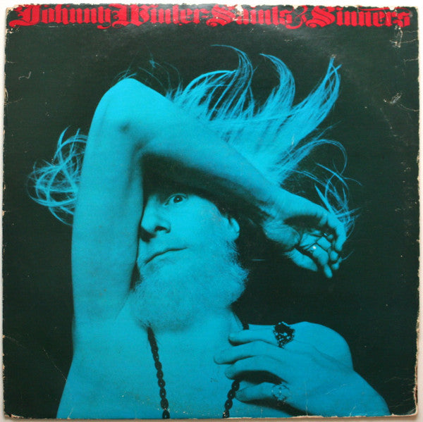 Johnny Winter : Saints & Sinners (LP, Album, Pit)