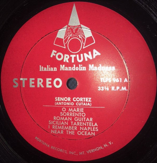 Senor Cortez : Italian Mandolin Madness (LP)