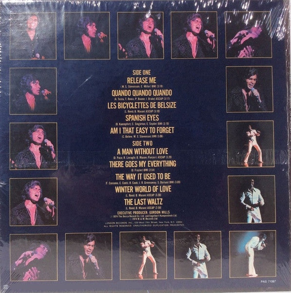 Engelbert Humperdinck : His Greatest Hits (LP, Comp, Wad)