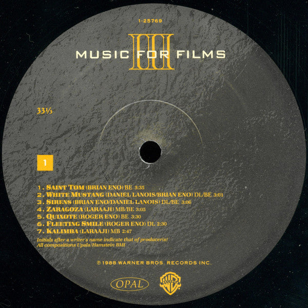 Various : Music For Films III (LP, Album)