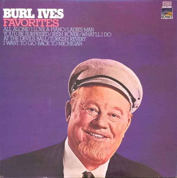 Burl Ives : Burl Ives Favourites (LP, Comp, RE)
