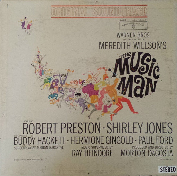 Meredith Willson : The Music Man (Original Soundtrack) (LP, RP)