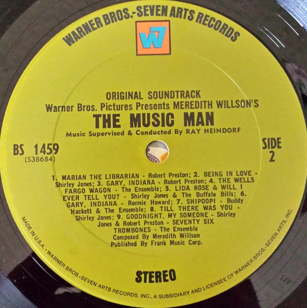 Meredith Willson : The Music Man (Original Soundtrack) (LP, RP)