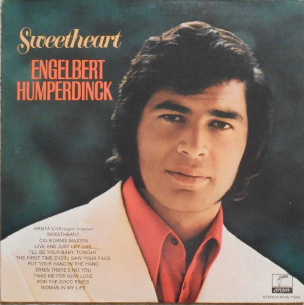 Engelbert Humperdinck : Sweetheart (LP, Album, AL )