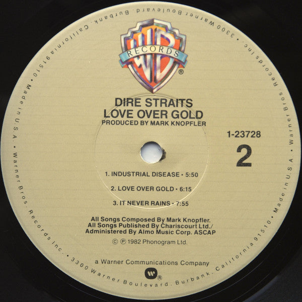 Dire Straits : Love Over Gold (LP, Album, Jac)