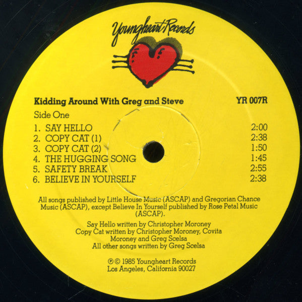 Greg & Steve* : Kidding Around With Greg & Steve (LP, Album)