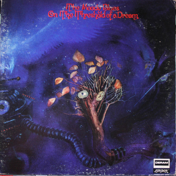 The Moody Blues : On The Threshold Of A Dream (LP, Album, Ter)