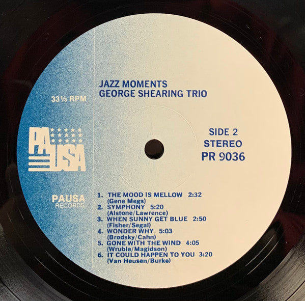 George Shearing Trio : Jazz Moments (LP, Album, RE)
