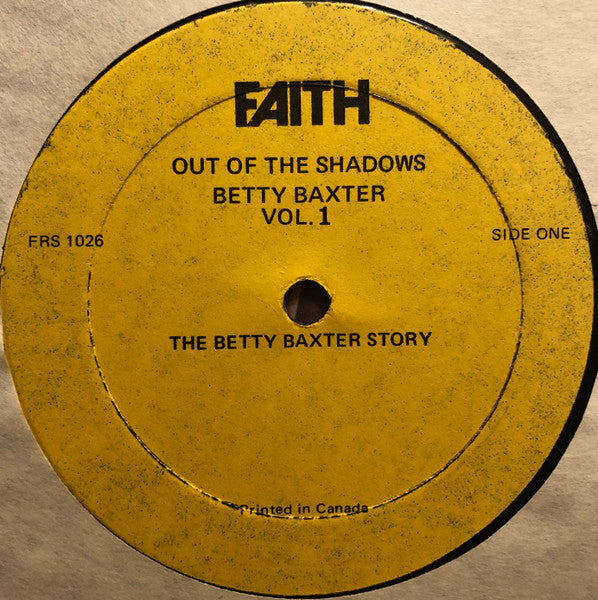 Betty Baxter : The Betty Baxter Story (LP, Album)