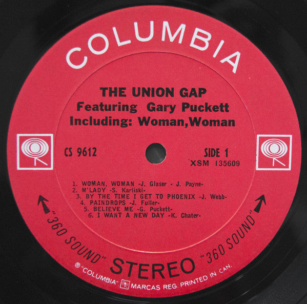 The Union Gap Featuring Gary Puckett* : Woman, Woman (LP, Album)