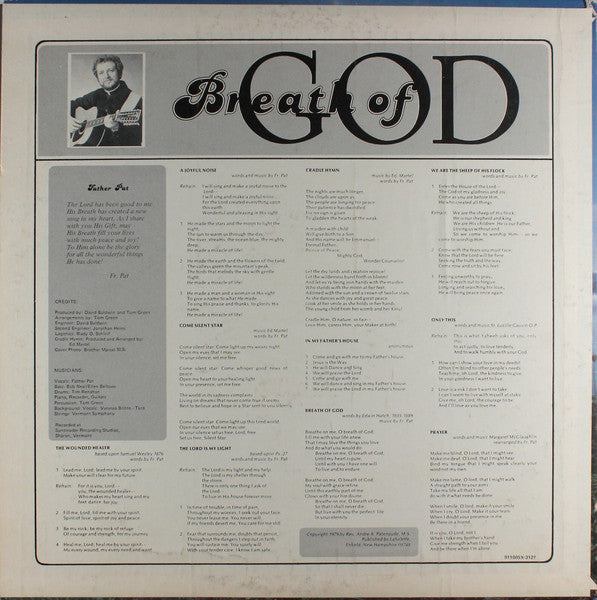 Father Pat : Breath Of God (LP)