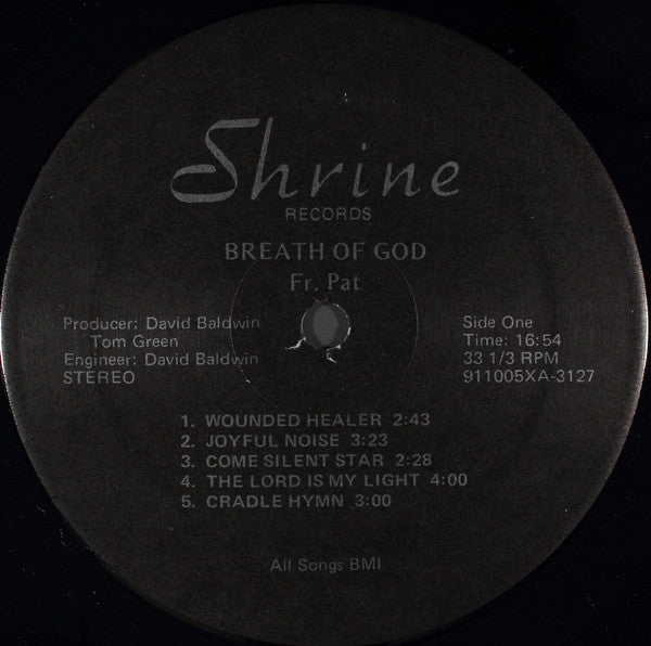 Father Pat : Breath Of God (LP)