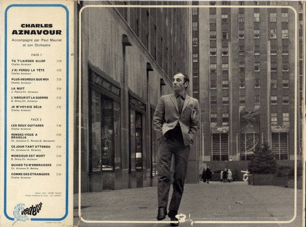 Charles Aznavour : Charles Aznavour (LP, Comp)