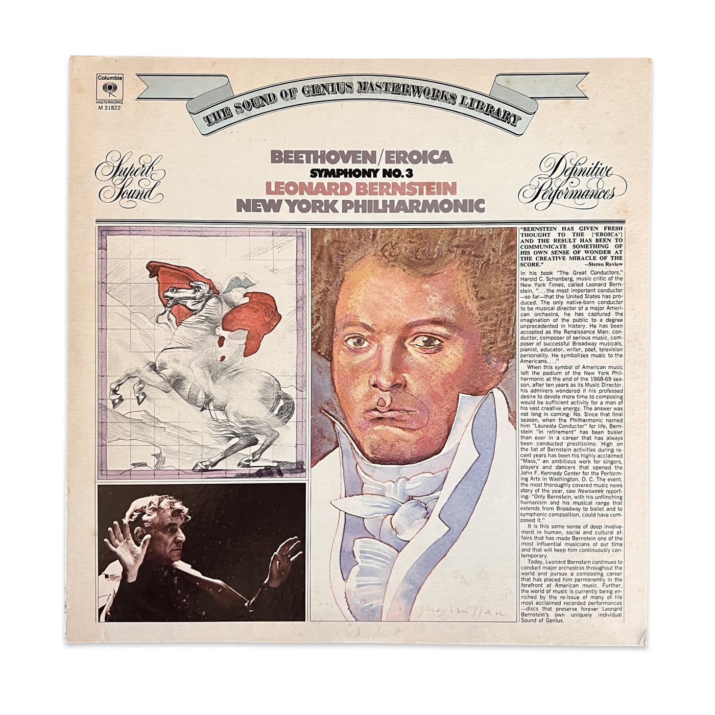 Leonard Bernstein, The New York Philharmonic Orchestra – Beethoven/Eroica - Symphony No.3