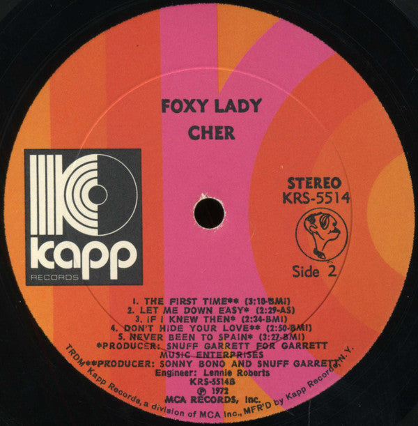 Chér* : Foxy Lady (LP, Album)