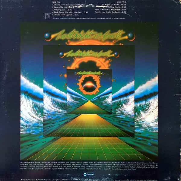 Rhythm Heritage : Last Night On Earth (LP, Album)