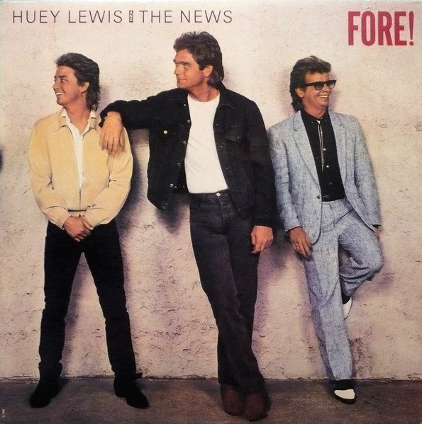 Huey Lewis And The News* : Fore! (LP, Album, Club)