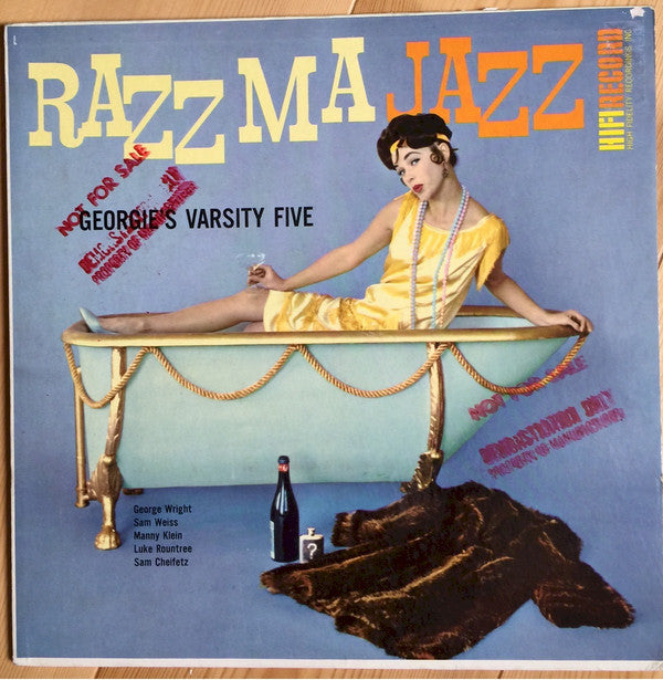 Georgie's Varsity Five* : Jazz'n Razz Ma Tazz (LP, Album, RE)