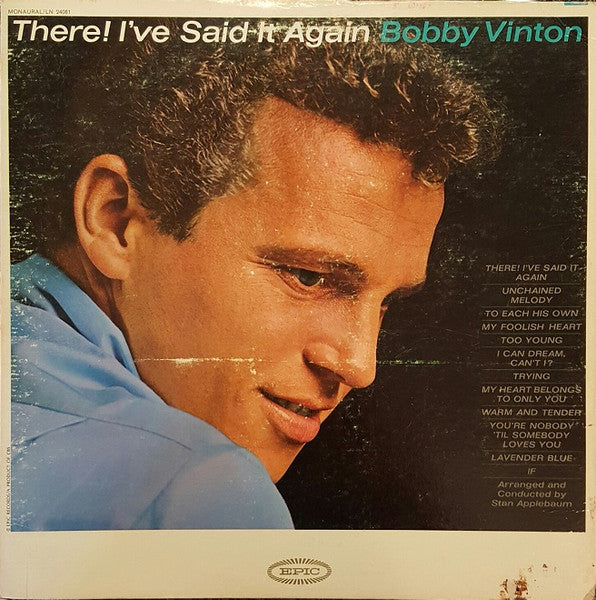 Bobby Vinton : There! I've Said It Again (LP, Album, Mono, Pit)