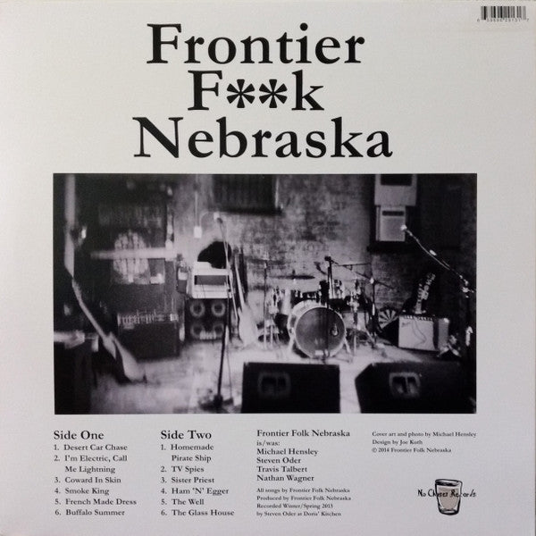 Frontier Folk Nebraska : Frontier F**k Nebraska (LP, Album, Ran)