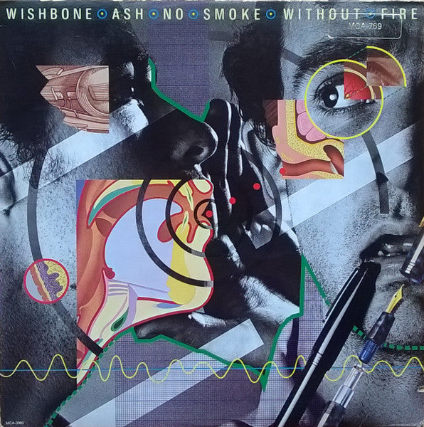 Wishbone Ash : No Smoke Without Fire (LP, Album, RP)