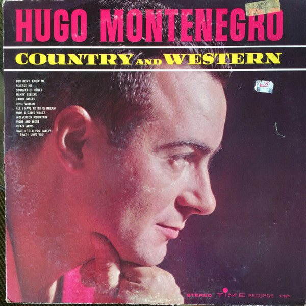 Hugo Montenegro : Country And Western (LP, Album)