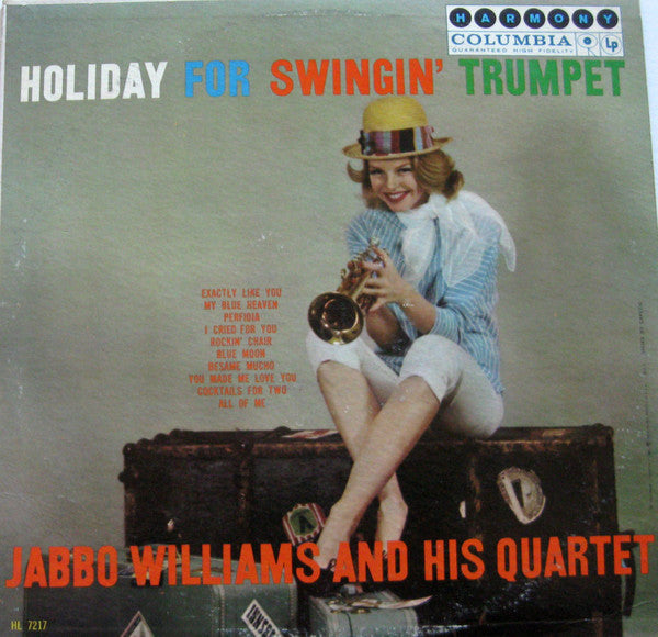Jabbo Williams And His Quartet : Holiday For Swingin' Trumpet (LP, Album)