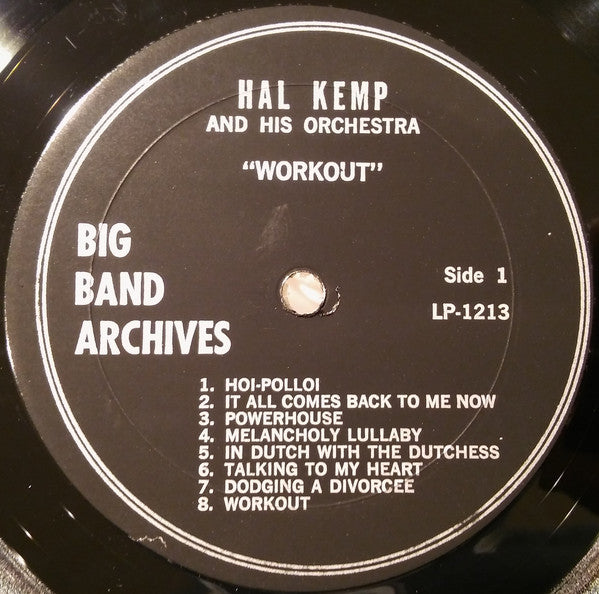 Hal Kemp And His Orchestra : Workout (LP, Album, Comp)