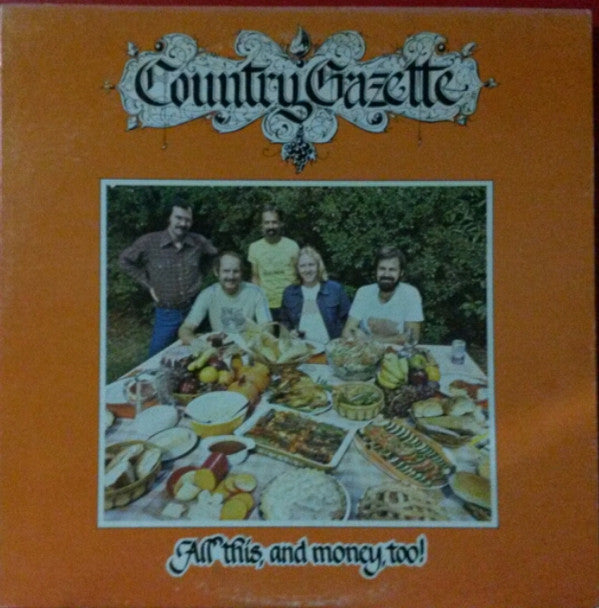 Country Gazette : All This, And Money, Too! (LP, Album, Red)